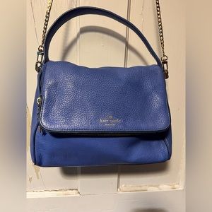 Restored Kate Spade leather cross-body bag.